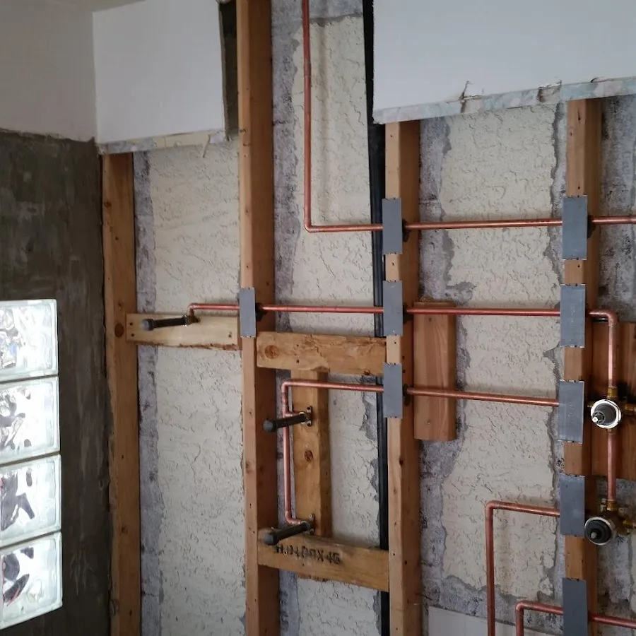 Copper pipe installation for Repiping in Dry Run